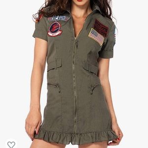 Top Gun Flight Dress Costume
